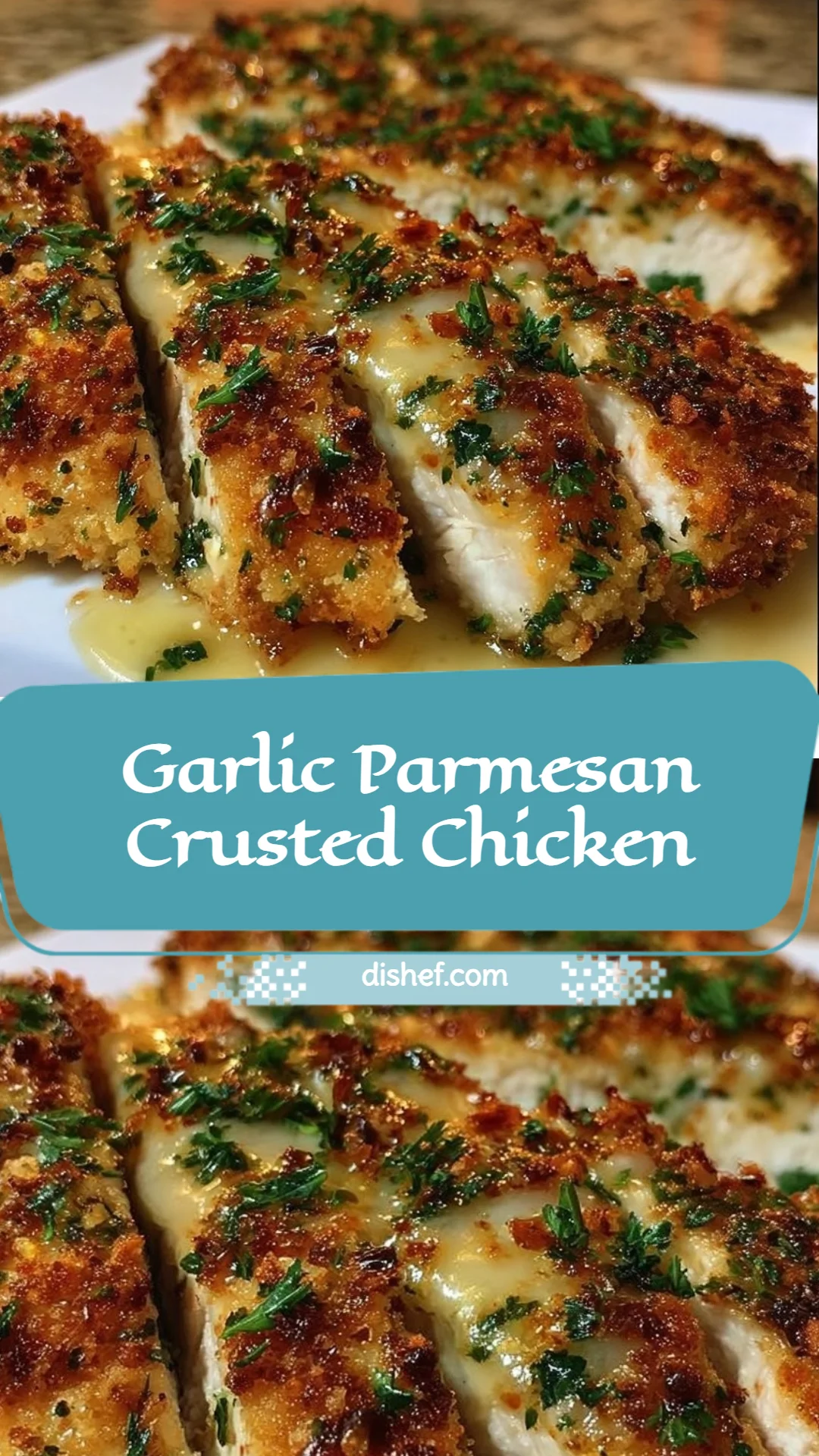 Garlic Parmesan Crusted Chicken