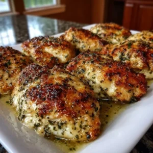 Delicious melt in your mouth chicken dish served on a plate