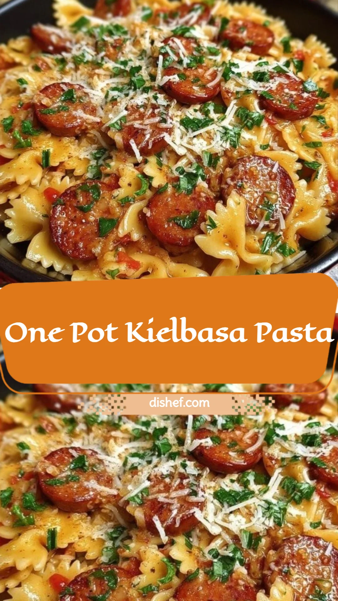 One Pot Kielbasa Pasta