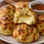 Pillsbury Garlic Butter Cheese Bombs fresh out of the oven