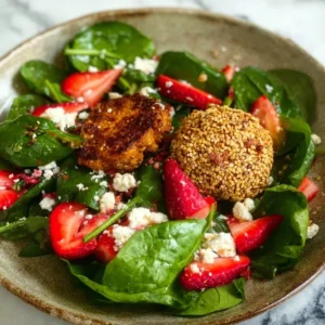 Bowl of spicy sesame-crusted sweet potato meatballs ready to serve.
