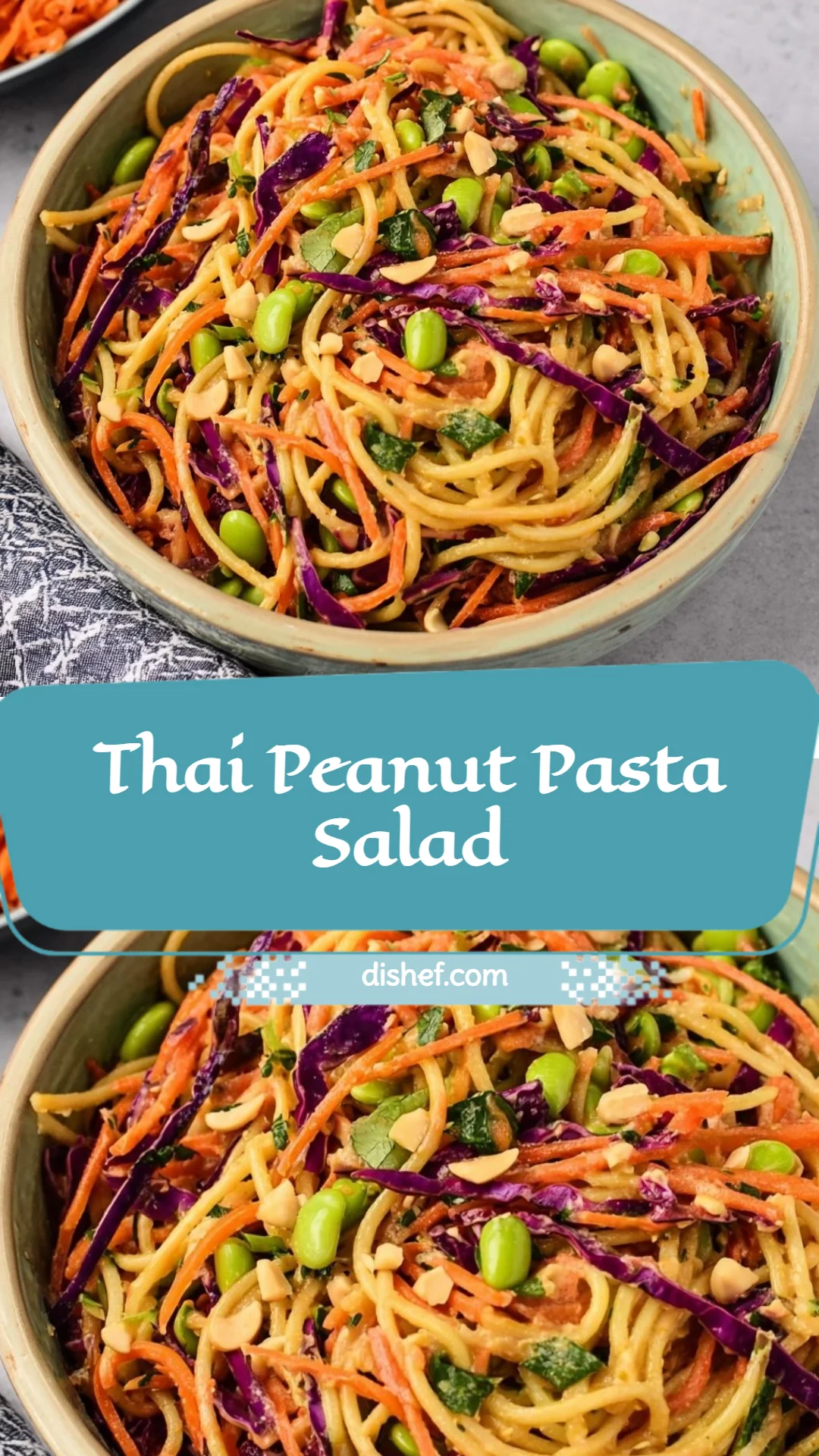 Thai Peanut Pasta Salad
