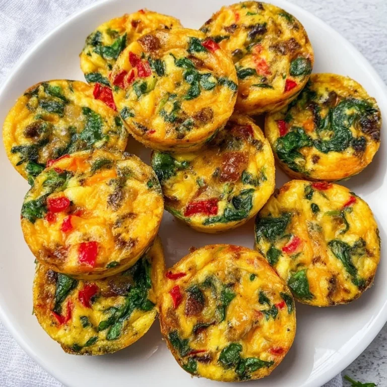 Delicious vegan egg bites made with plant-based ingredients