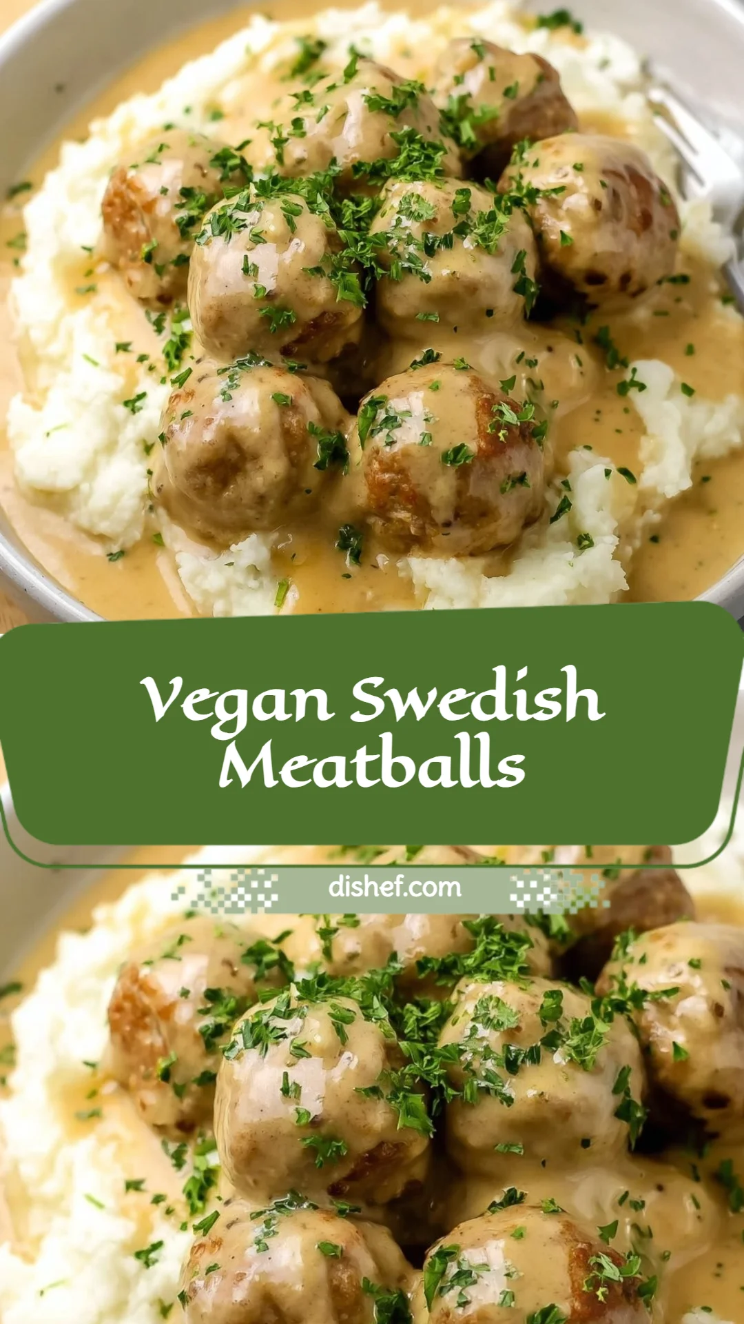 Vegan Swedish Meatballs
