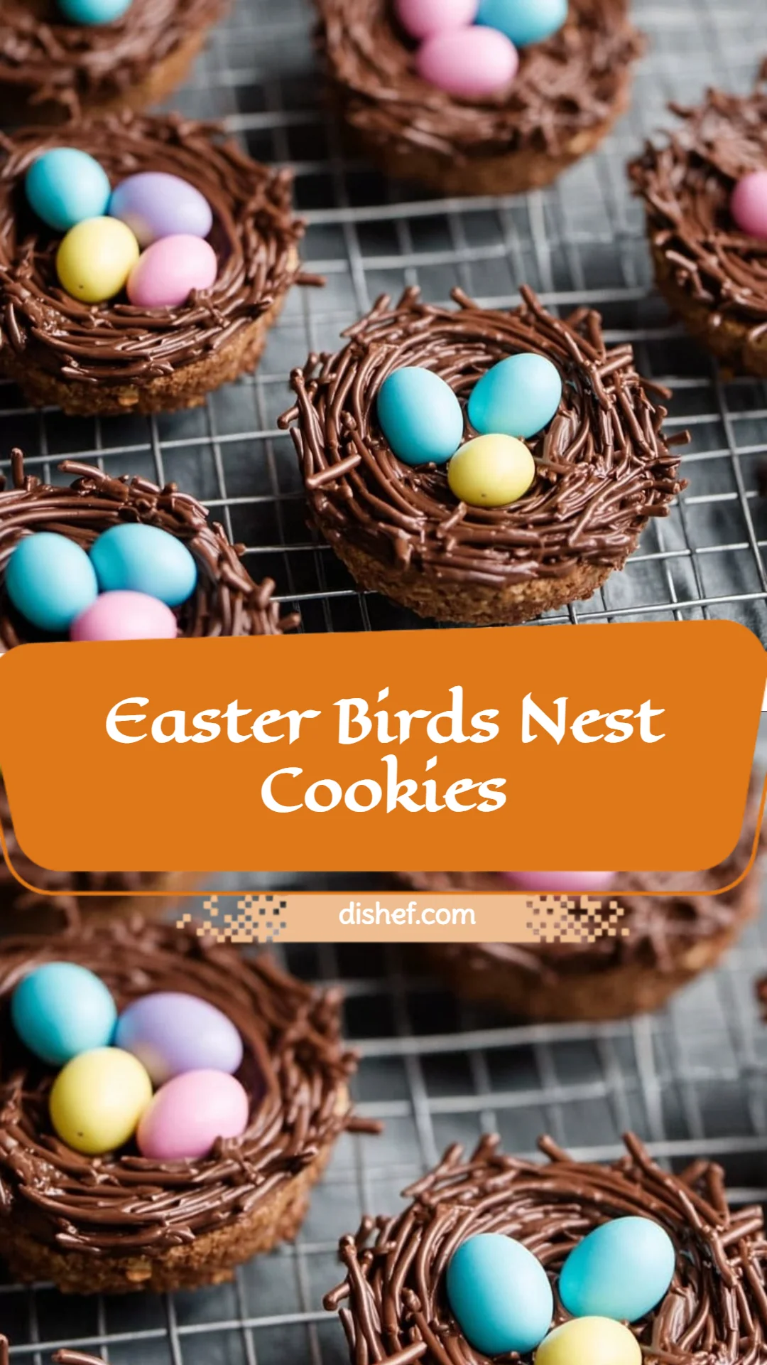 Easter Birds Nest Cookies