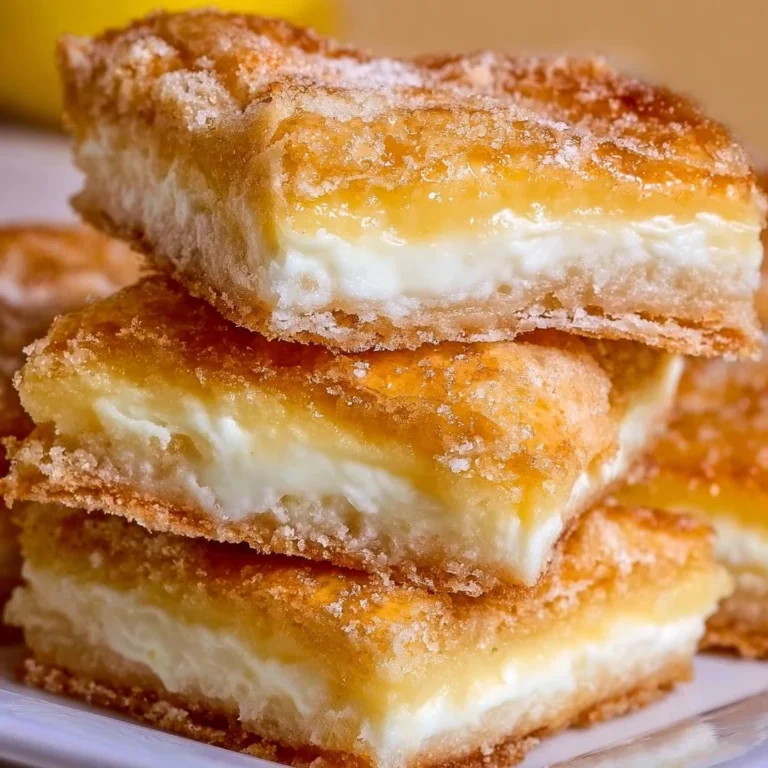 Delicious Lemon Cream Cheese Bars with a creamy texture and lemon glaze