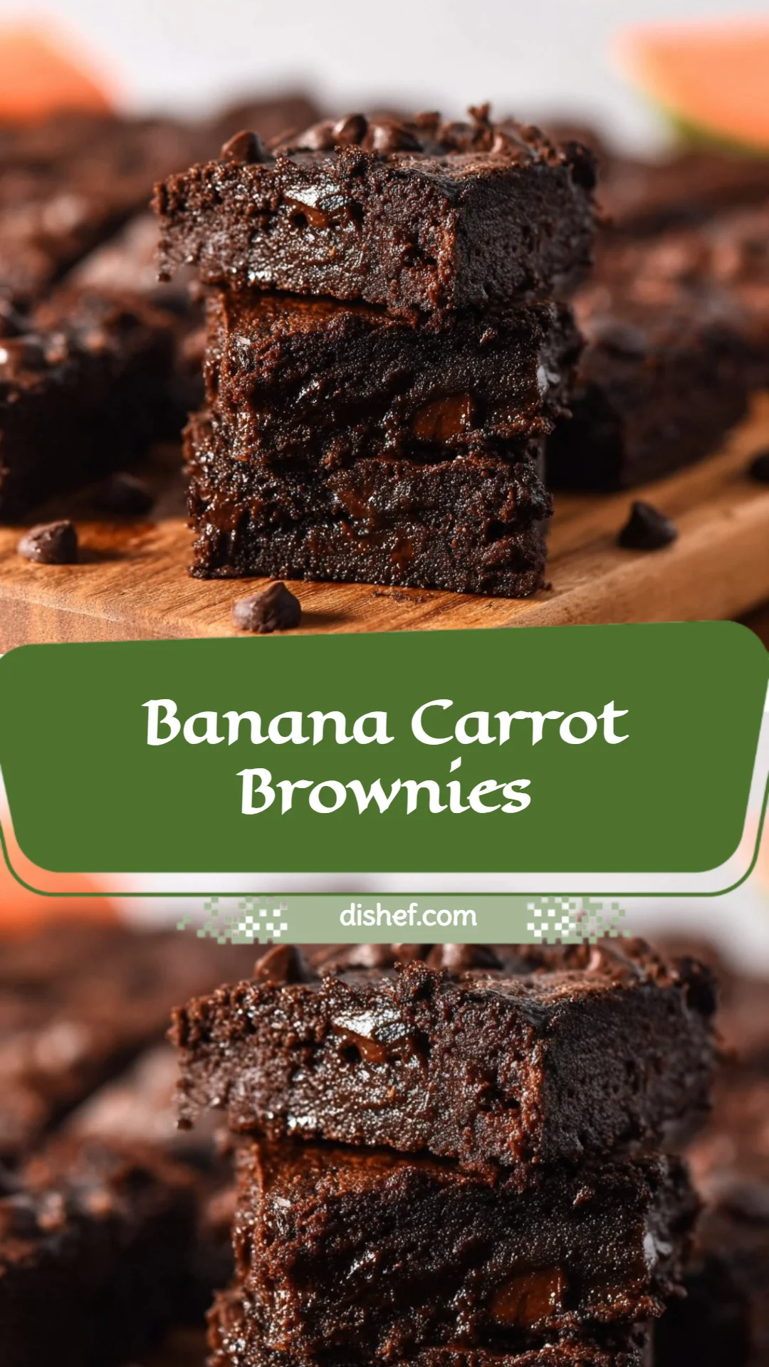 Banana Carrot Brownies