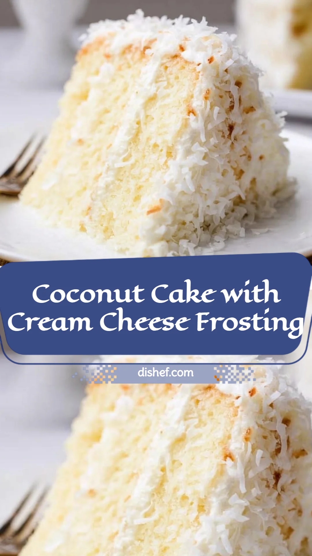 Coconut Cake with Cream Cheese Frosting