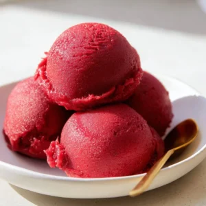 Delicious Mixed Berry Sorbet made with Ninja Creami