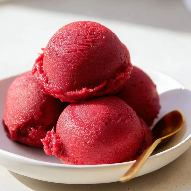 Delicious Mixed Berry Sorbet made with Ninja Creami