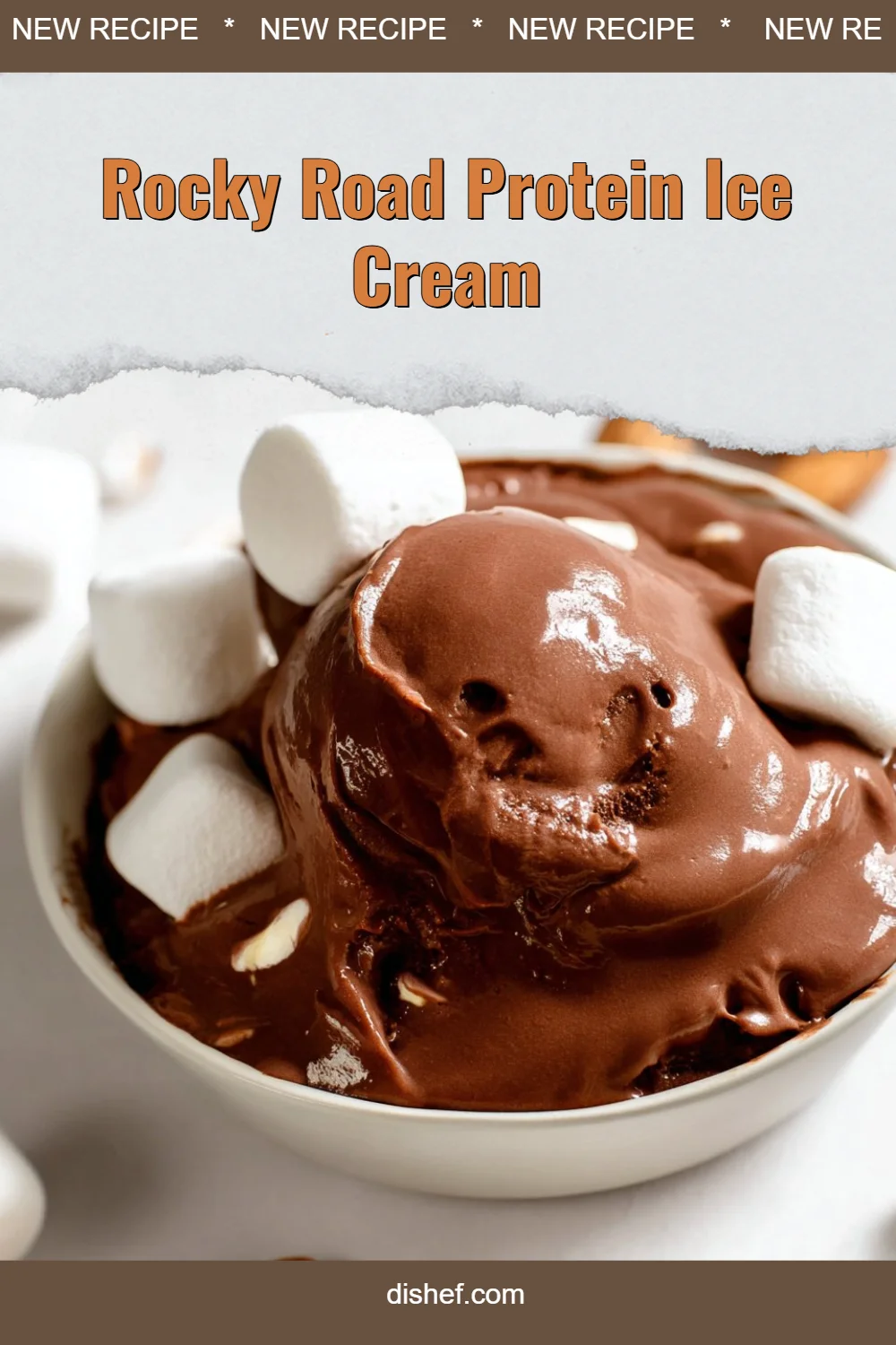 Rocky Road Protein Ice Cream