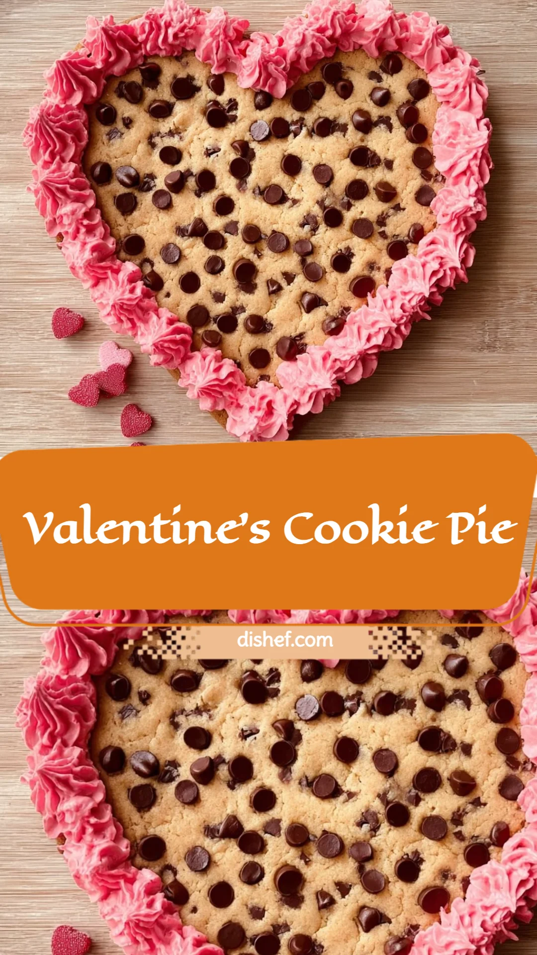 Valentine's Cookie Pie