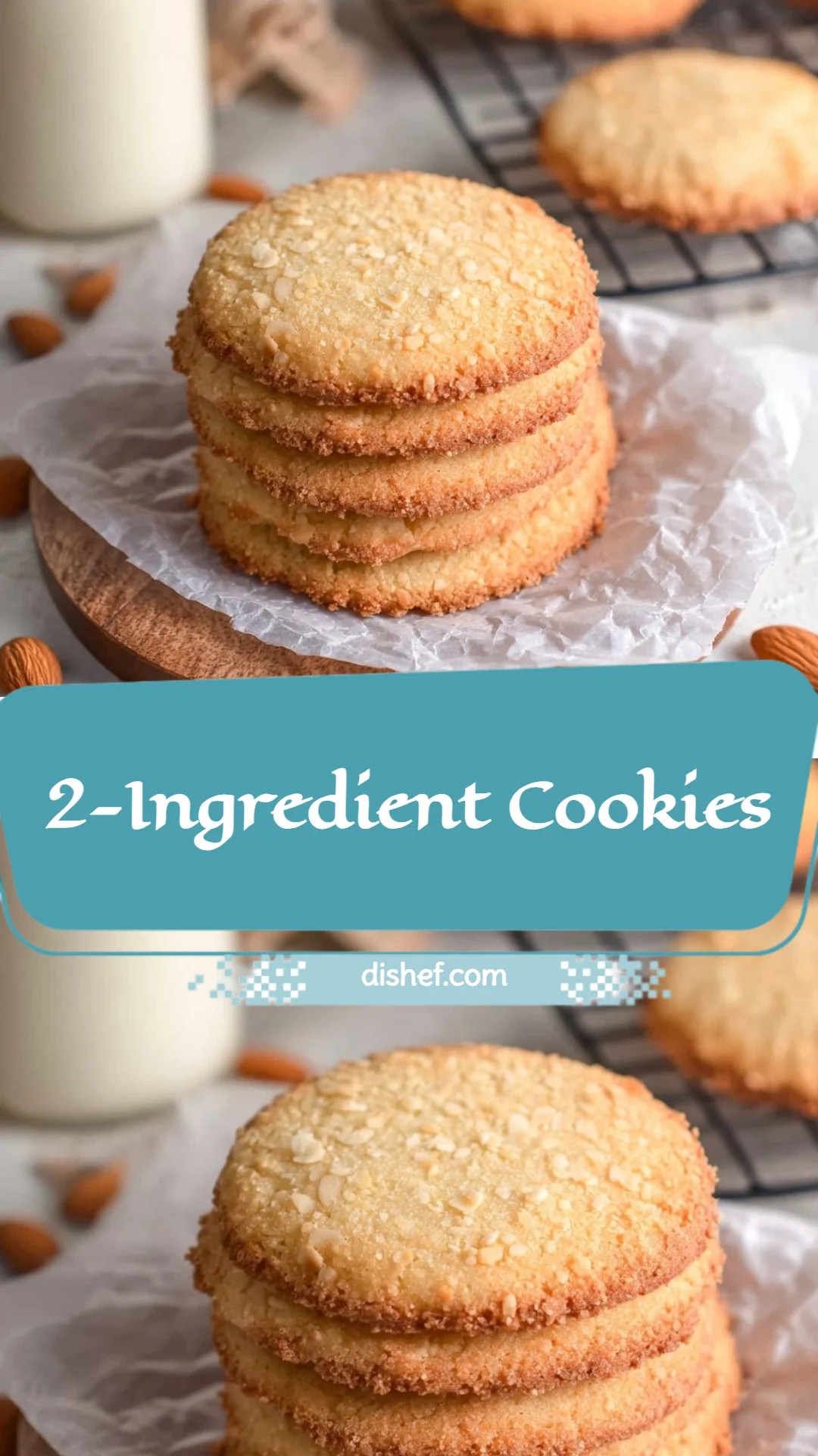 2-Ingredient Cookies