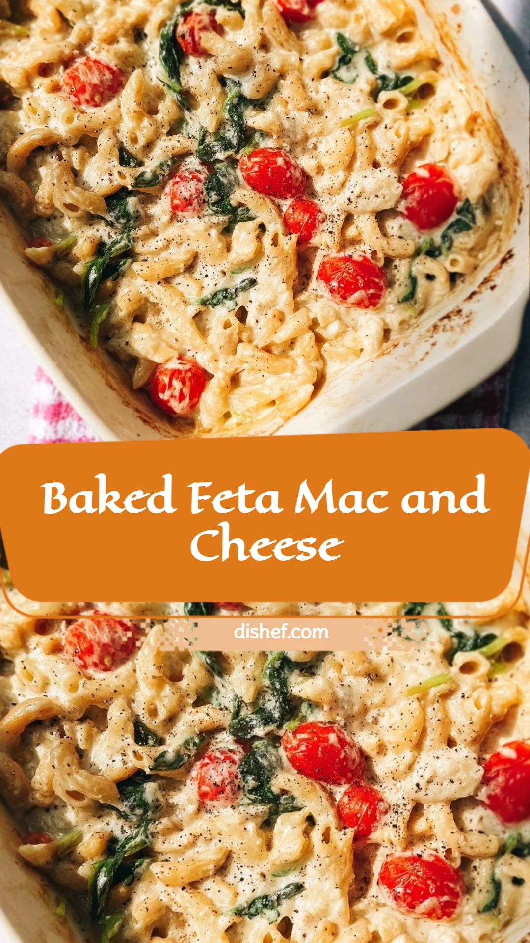 Baked Feta Mac and Cheese