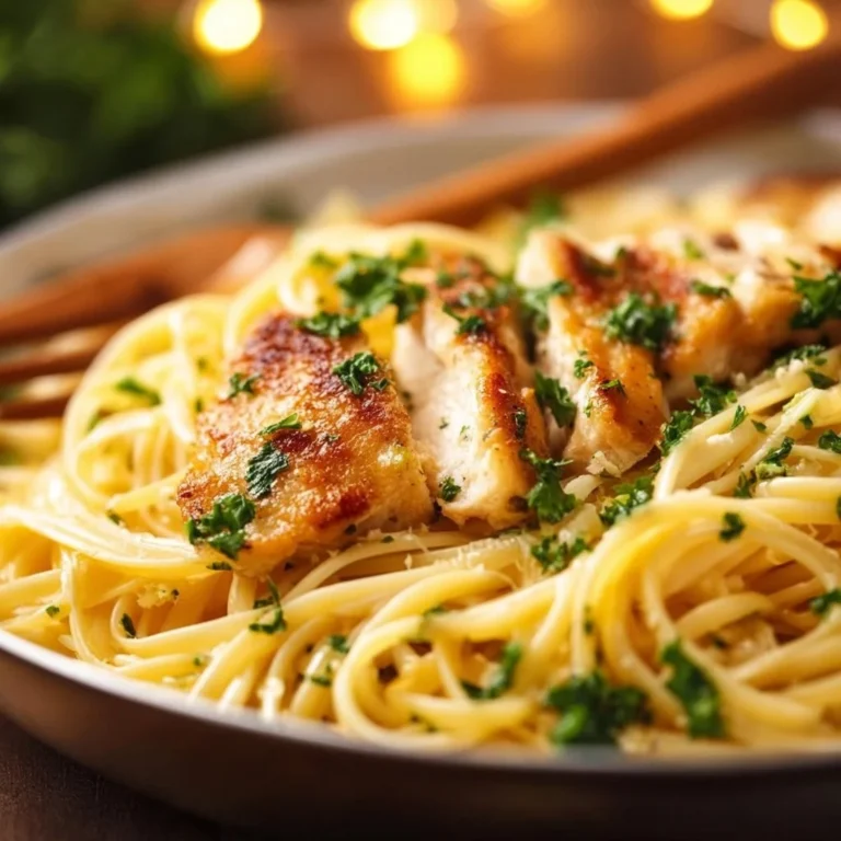 Delicious Chicken Scallopini served with lemon and herbs on a plate.