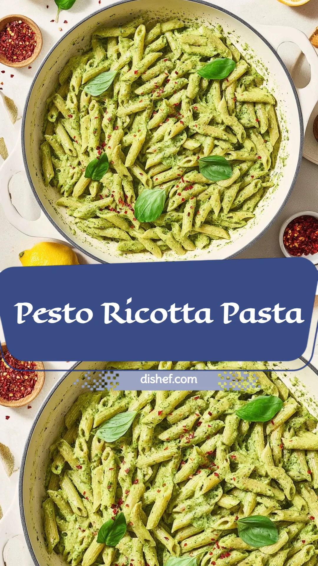 Pesto Ricotta Pasta