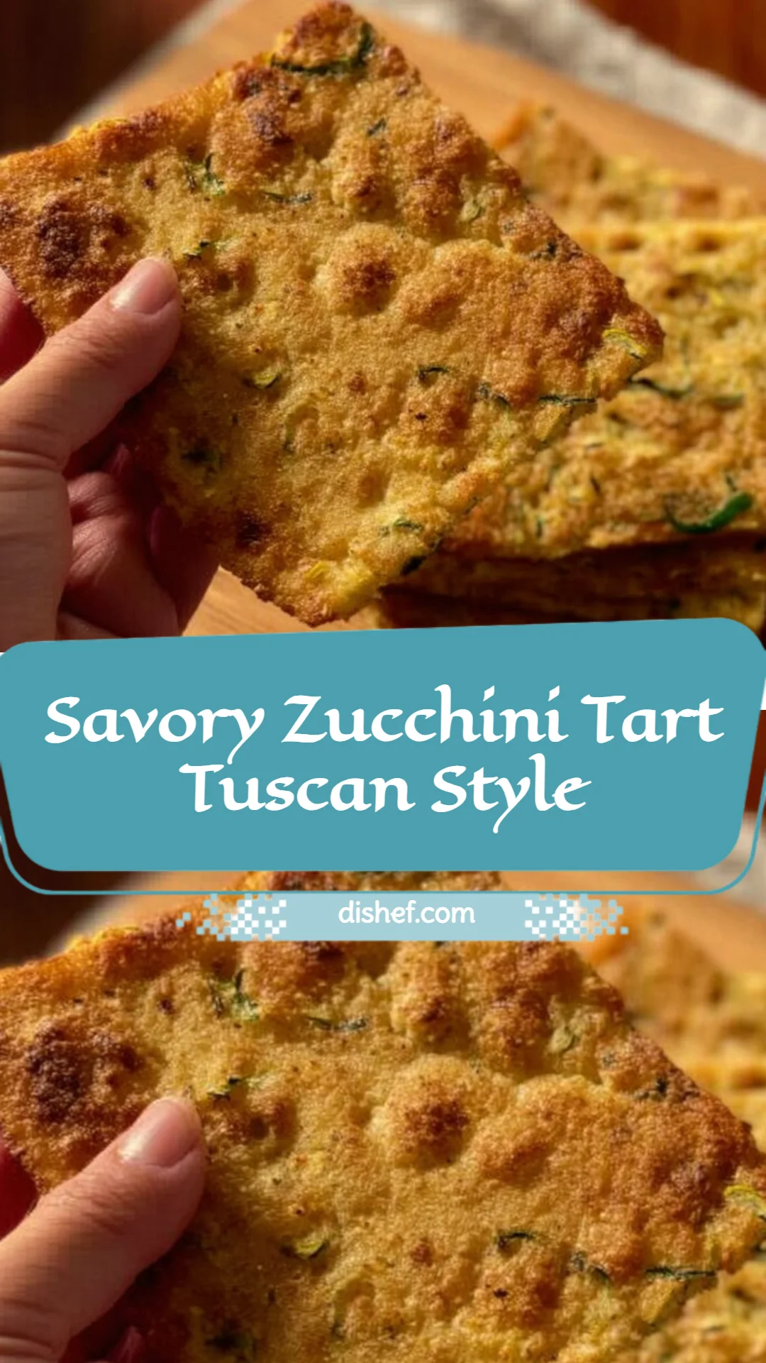 Savory Zucchini Tart Tuscan Style