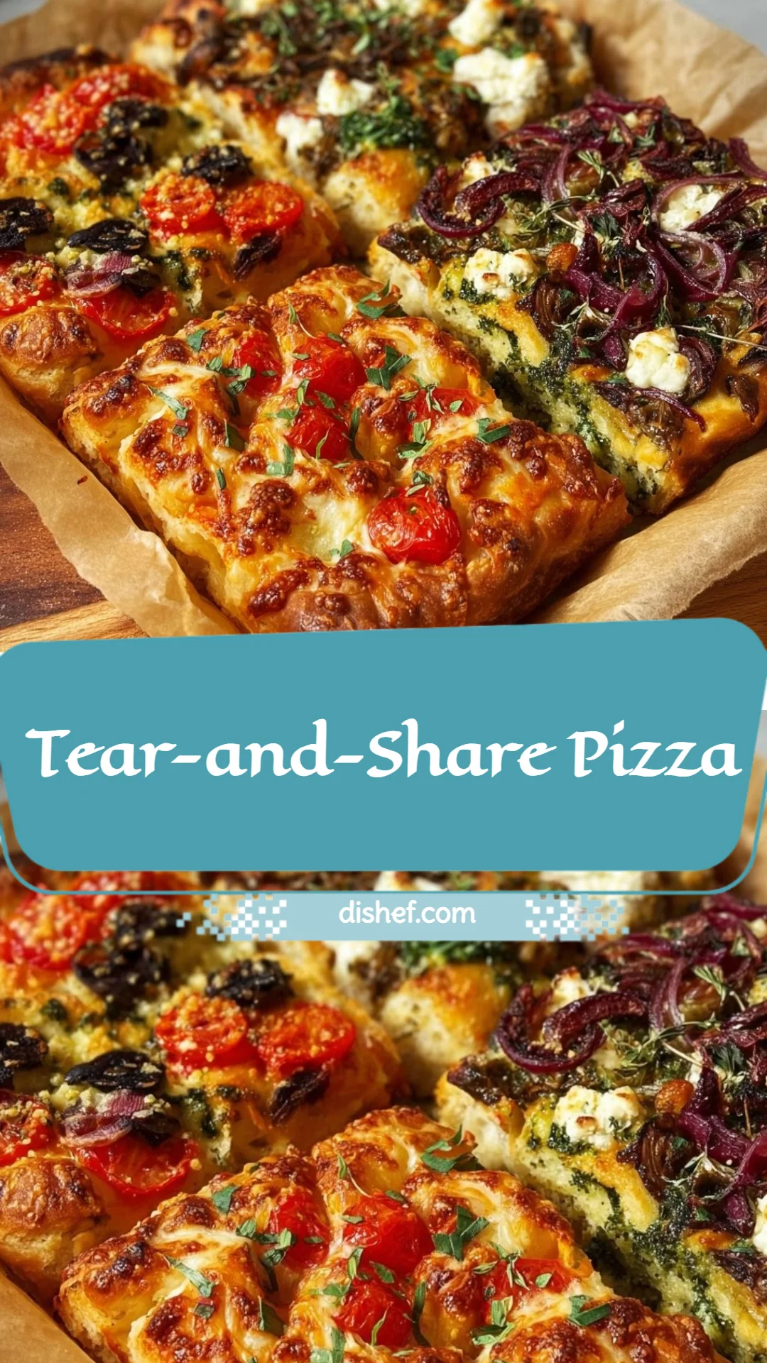 Tear-and-Share Pizza